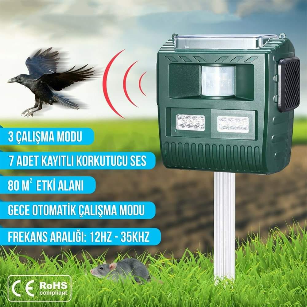 Ultrasonik solar kovucu